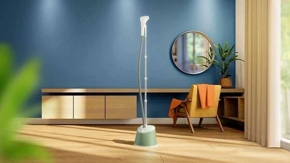 Philips Garment Steamer | STE1010/70 1000 serija | Rankinis | 1600 W | 1,8 l | 32 g/min | Dykumos žalias