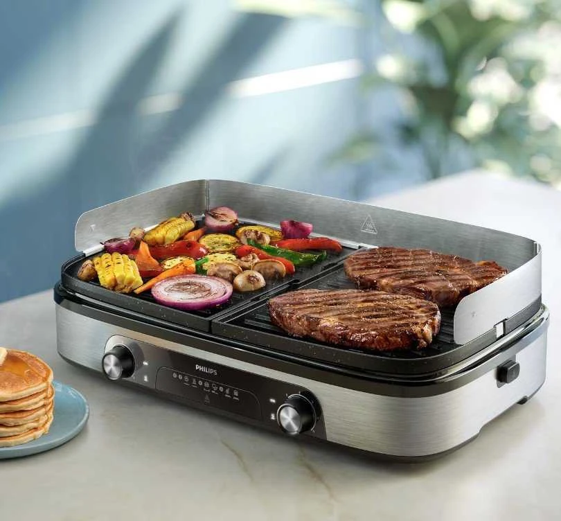 Philips 6000 serijos kontaktinis grilis HD6222/90