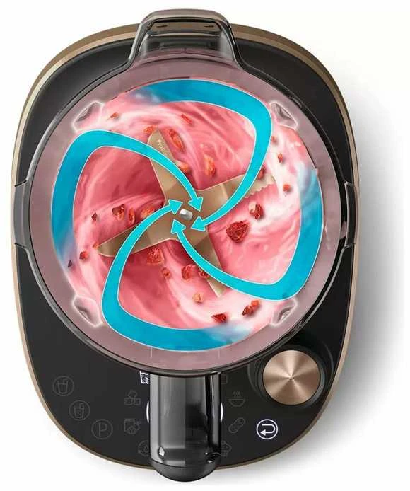 Kokteilinė Philips Flip&Juice HR3770/00, Juodos/Auksinės spalvos