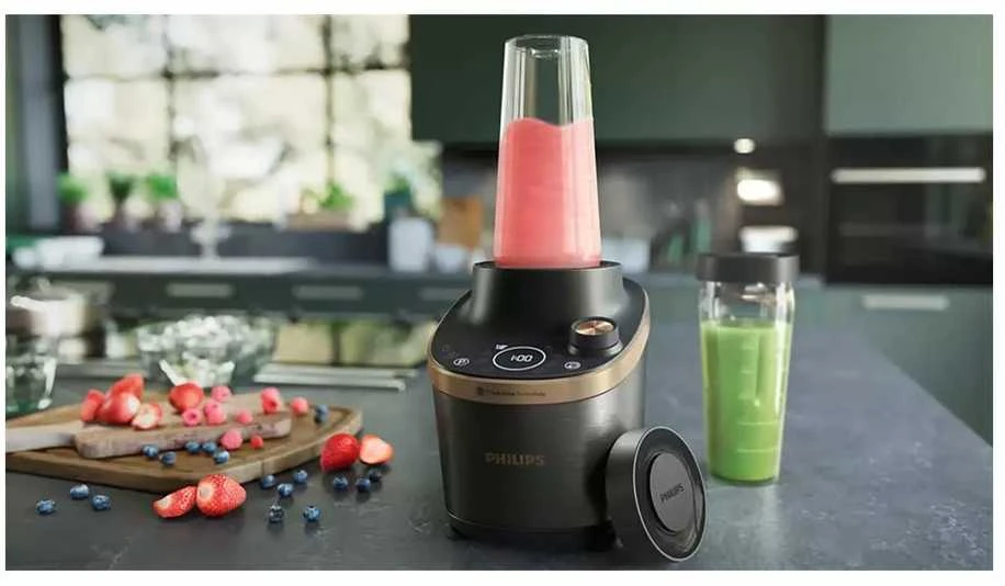 Kokteilinė Philips Flip&Juice HR3770/00, Juodos/Auksinės spalvos