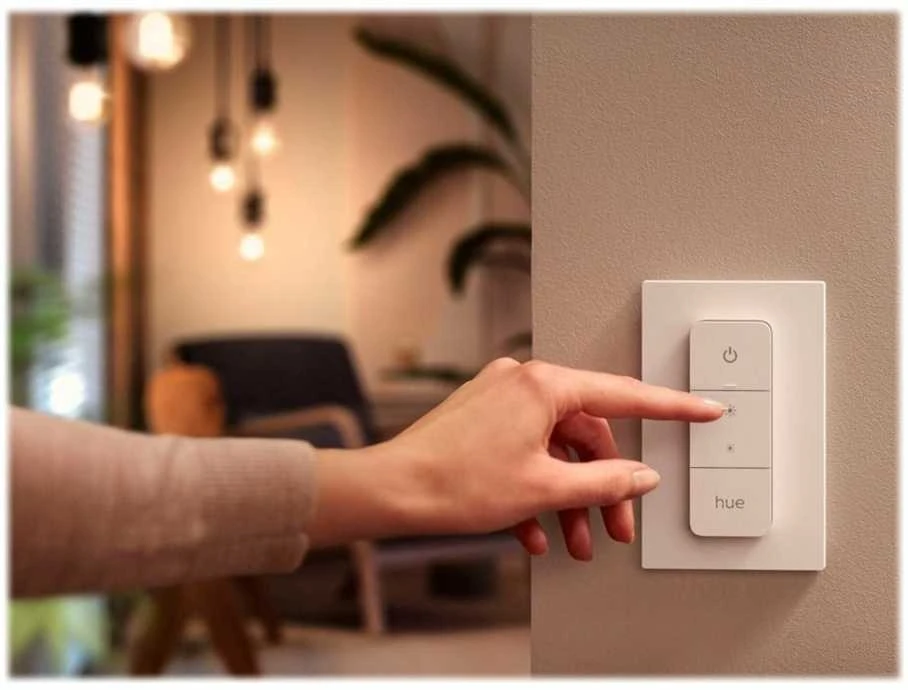 Philips Hue Jungiklis Dimmer Switch V2 aprašymas - Prekės nuotrauka