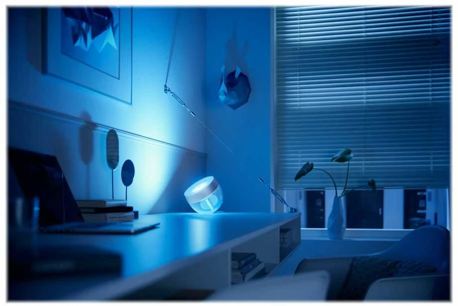Philips Hue | Hue Iris Portable Lamp, Sidabrinis Special Edition | Sidabrinis | Portable lamp