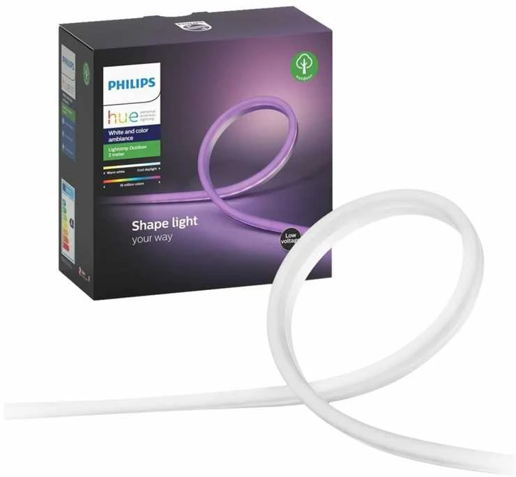 LED šviesa PHILIPS Smart Lightstrip19 W|Bluetooth|Balta|929002289002