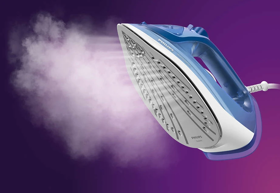 Philips | Lygintuvas | DST3031/20 | Garų lygintuvas | 2400 W | Vanduo tank capacity 300 ml | Continuous steam 40 g/min | Steam boost performance 180 g/min | Dark Mėlyna
