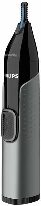 Philips series 3000 Patogi nosies, ausų ir antakių kirpimo mašinėlė NT3650/16 100 % atspari vandeniui, dvipusė apsaugos sistema