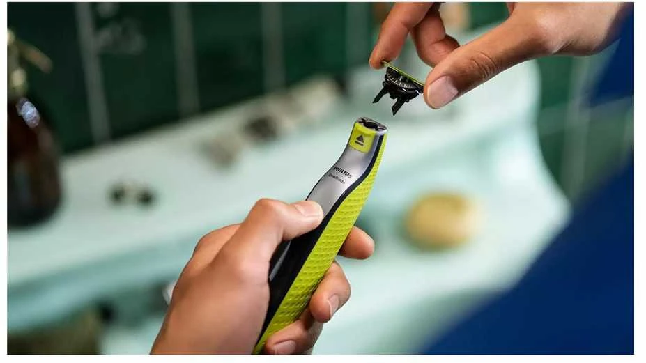 Philips | OneBlade Replacement blade | QP410/50 | Juodas/Žalias