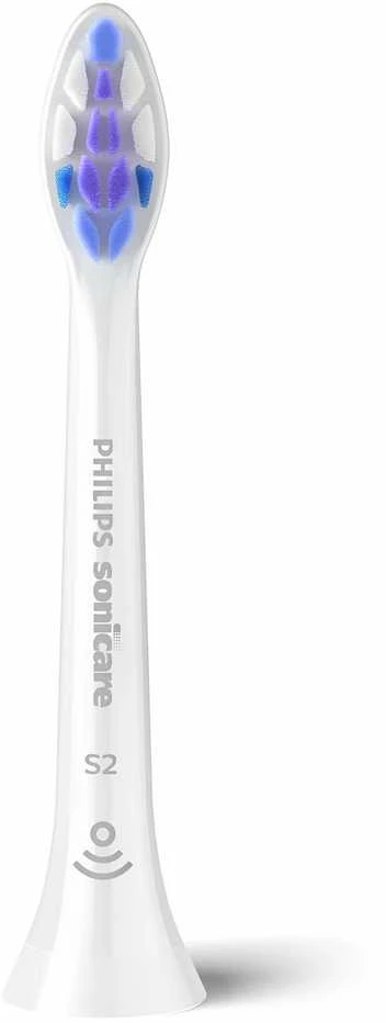 4 dalių šepetėlių galvučių pakuotė Philips Sonicare Sensitive HX6054/87, Baltos spalvos