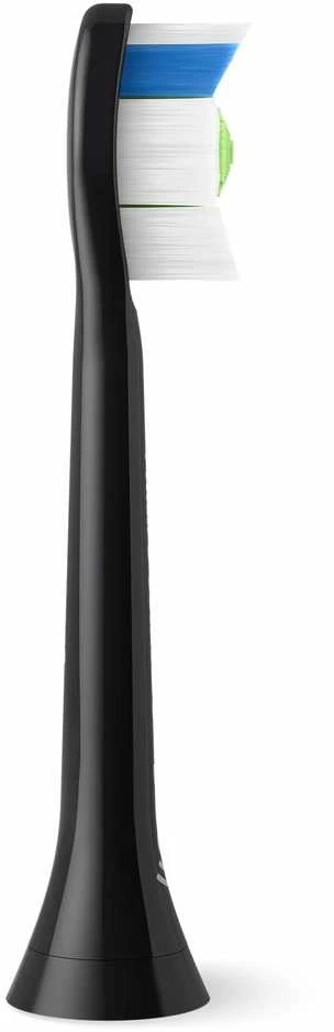 8 dalių šepetėlių galvučių pakuotė Philips Sonicare Optimal White HX6068/88, Juodos spalvos