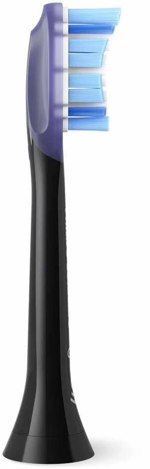 2 dalių šepetėlių galvučių pakuotė Philips Sonicare Premium Gum Care HX9052/88, juodos spalvos
