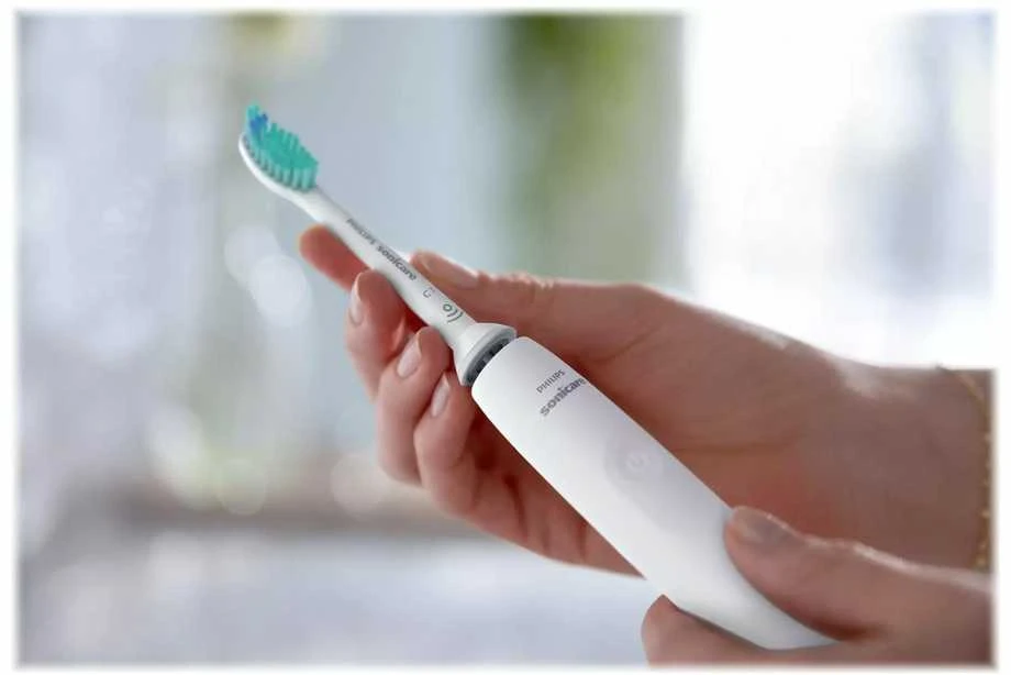Philips Sonicare 3100 series elektrinis dantų šepetėlis HX3671/13, 14 dienų baterija life