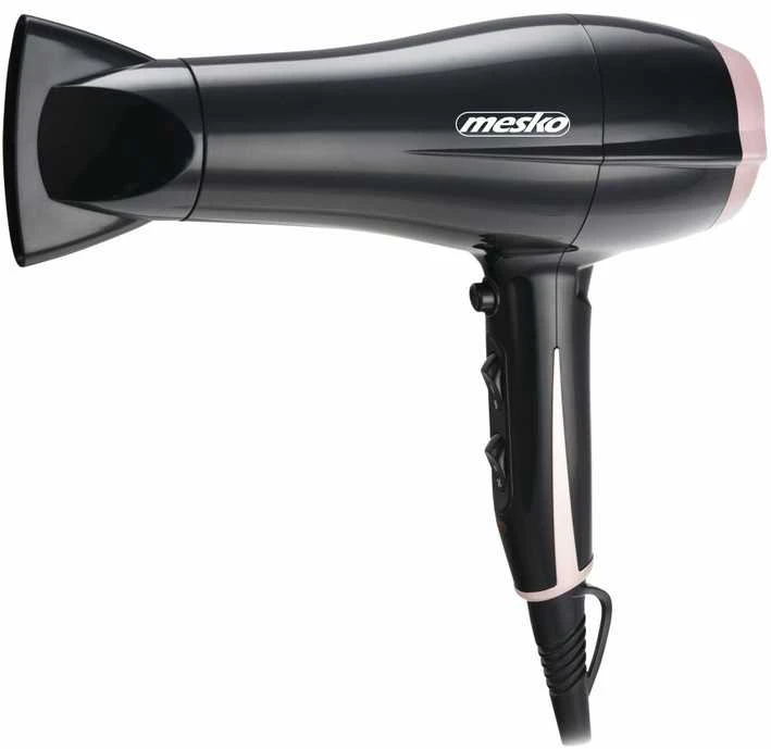 Mesko | Plaukų džiovintuvas | MS 2249 | 2000 W | Number of temperature settings 3 | Juodas/Rožinė