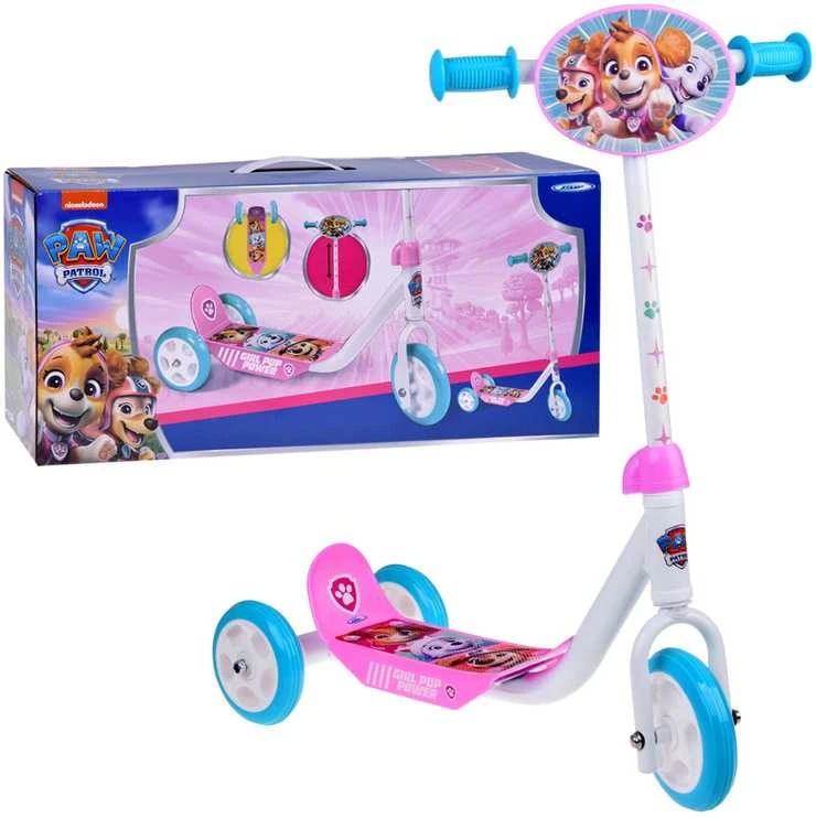 Stamp 3 ratų paspirtukas vaikams 20 kg Paw Patrol Rožinis SP0854