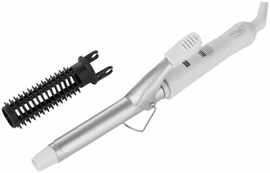 Adler | AD 2105 | Garantija 24 mėn. | Keraminė kaitinimo sistema | Vamzdelio skersmuo 19 mm | Kaitinimo lygių skaičius 1 | 25 W | Baltas