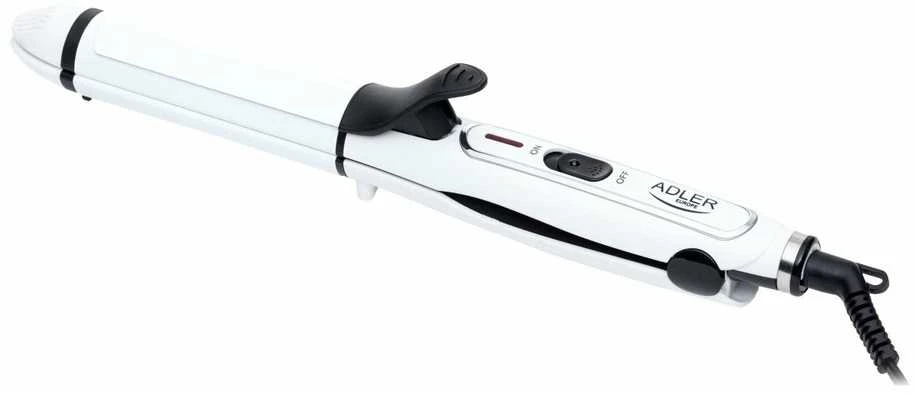 Adler | Hair straightener 2 in 1 | AD 2104 | Garantija 24 mėn. | Ceramic heating system | 50 W | Baltas