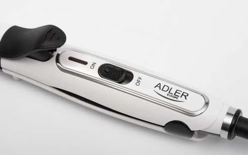 Adler | Hair straightener 2 in 1 | AD 2104 | Garantija 24 mėn. | Ceramic heating system | 50 W | Baltas