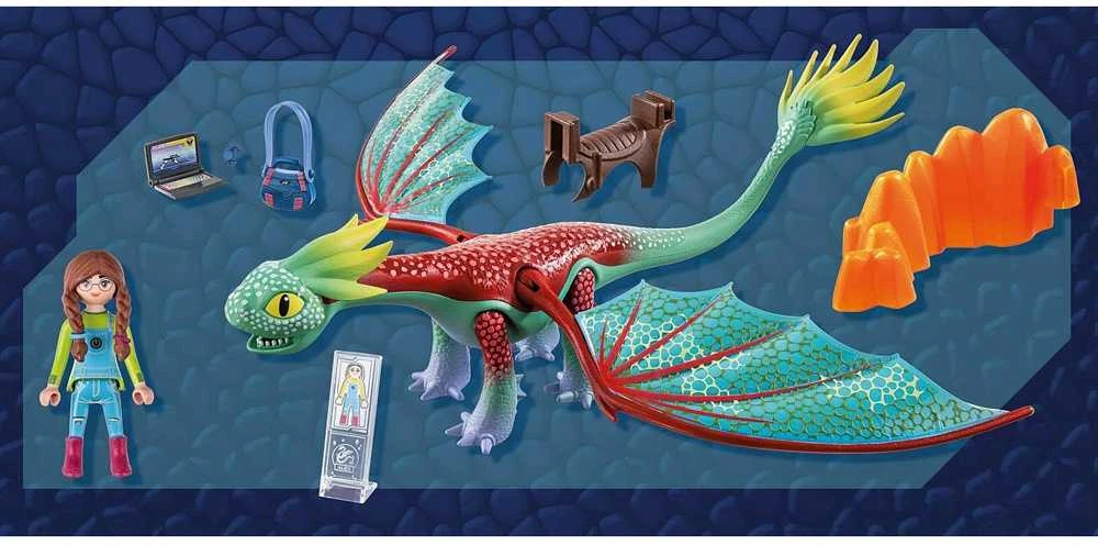 71083 PLAYMOBIL® Dragons, Plunksnos ir Aleksas
