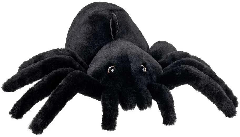 Beppe pliušinis juodas voras talismanas Tarantula 15cm 14112