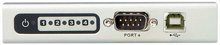Aten 4 prievadų USB prie RS-232 Hub | UC2324