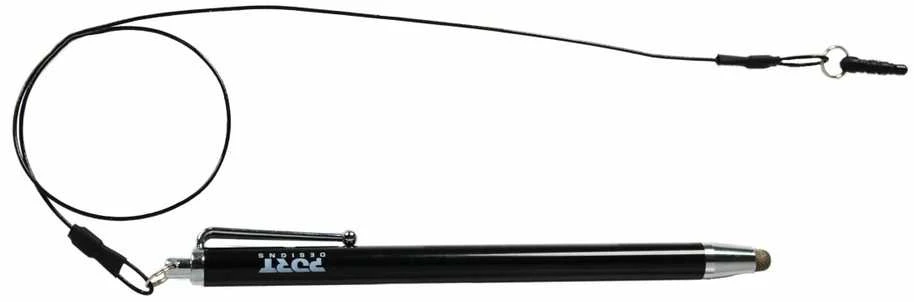 PORT CONNECT | Universalus Stylus 40 cm su laidu | Juodas