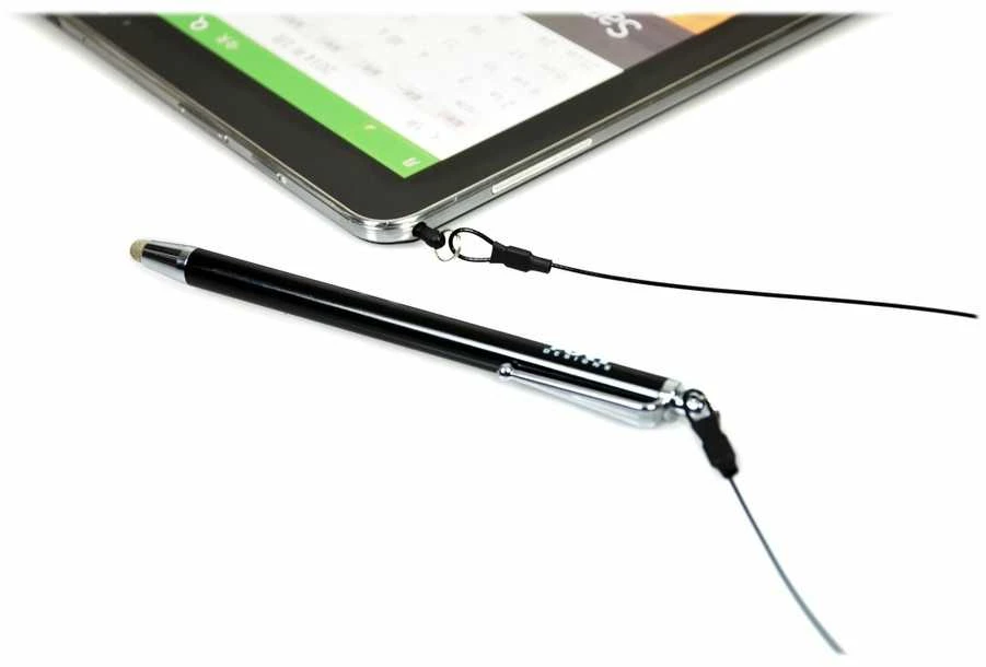PORT CONNECT | Universalus Stylus 40 cm su laidu | Juodas