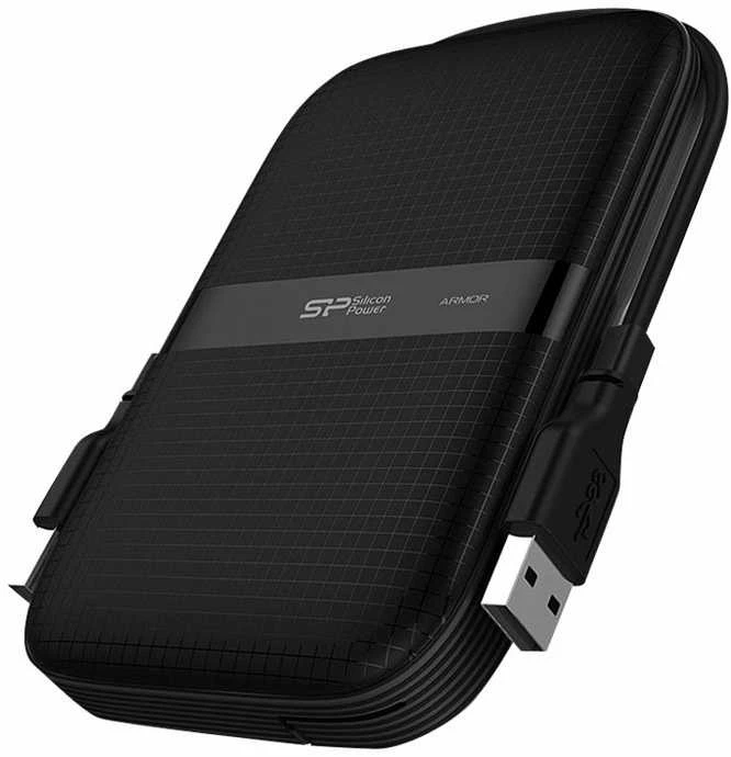 Išorinis kietasis diskas Silicon Power Armor A60 2TB SP020TBPHDA60S3K, Juodas/žalias