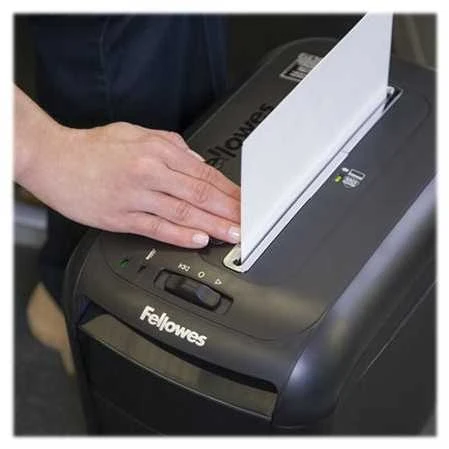 Fellowes Powershred | 60Cs | Juodas | 22 L | Kreditinių kortelių smulkinimas | 75 dB | Popieriaus apdorojimo standartas / išvestis 10 lapų per eigą | Skersinis smulkintuvas | Garantija 24 mėn.