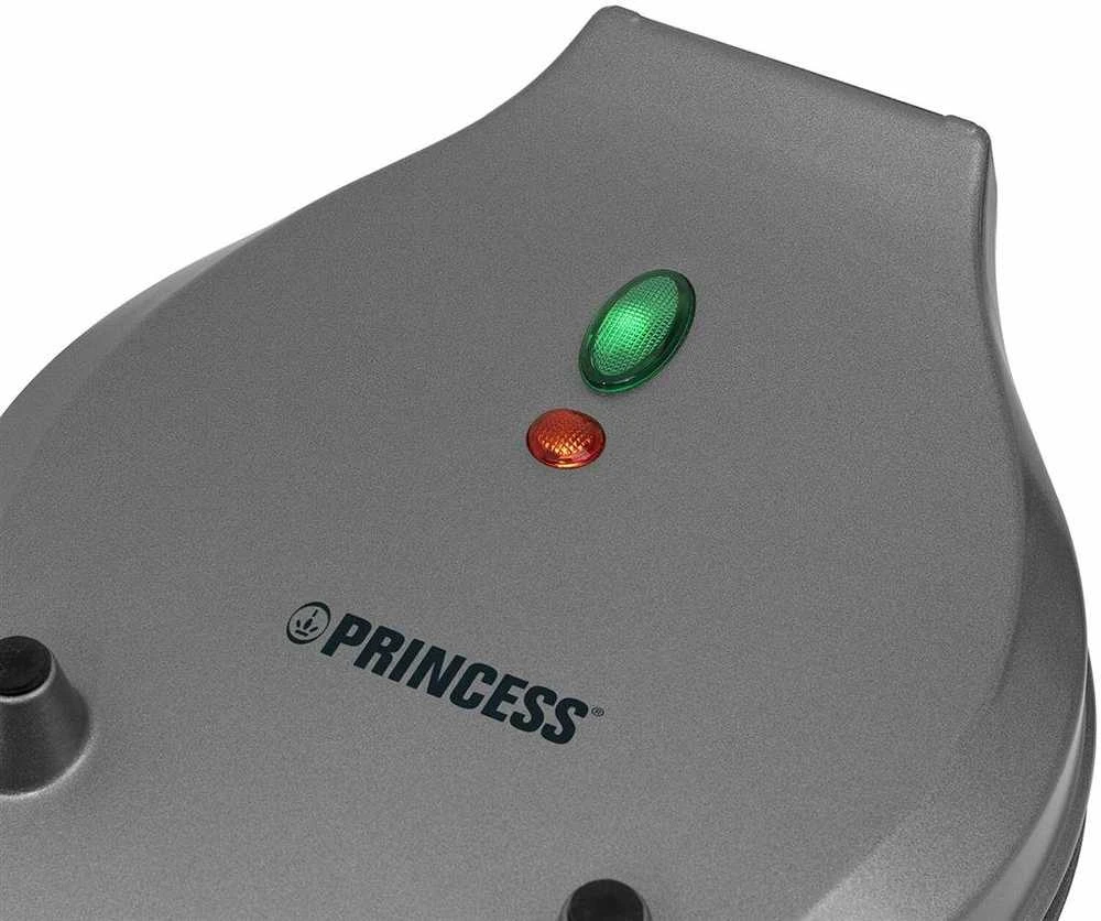 Princess | Bubble Vaflinė | 132465 | 700 W | Number of pastry 1 | Belgian waffle | Juodas