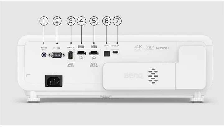 Projektorius BENQ X500I 32200ANSI 4K UHD 0.69-0.83 DLP