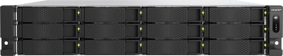 Serveris QNAP 12-Bay Patirkite išskirtinį įmonės našumą | TS-H1277AXU-RP-R7-32G | AMD Ryzen 7 | 7000 | 32 GB | UDIMM DDR5