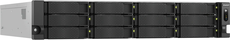 Serveris QNAP 12-Bay Patirkite išskirtinį įmonės našumą | TS-H1277AXU-RP-R7-32G | AMD Ryzen 7 | 7000 | 32 GB | UDIMM DDR5