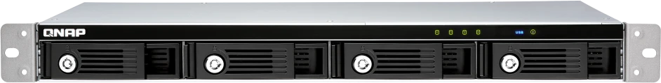 Serveris QNAP TR-004U diskų masyvas Juoda, Pilka