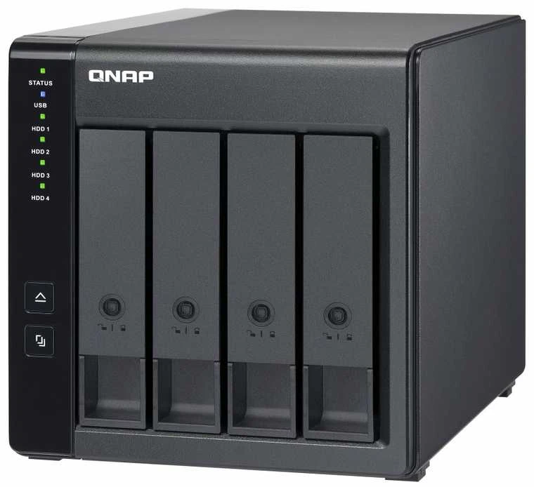 QNAP TR-004 diskų masyvas Juoda