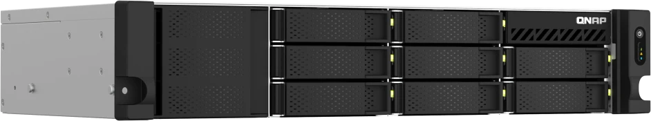 Serveris QNAP | Integruotas procesorius | TS-873AeU-RP-4G | AMD Ryzen | V1500B 4 gyslos/8 sriegiai | Procesoriaus dažnis 2,2 GHz | 64 GB