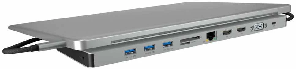 Icy Box Raidsonic prijungimo stotis | IB-DK2106a-CPD | Ethernet LAN (RJ-45) jungtys 1 | VGA (D-Sub) jungtys kiekis 1 | HDMI jungtys 2 kiekis