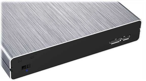 Icy Box Raidsonic | Išorinis USB 3.0 korpusas, skirtas 2,5" SATA HDD/SSD diskams su apsaugos nuo įrašymo jungikliu | sata | USB 3.0