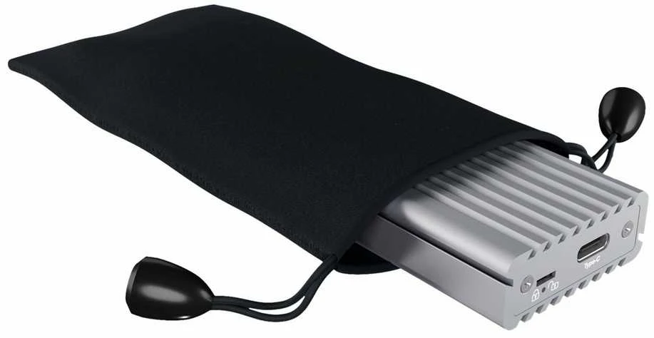 ICYBOX IB-1817Ma-C31 Icy Box Išorinis korpusas skirtas M.2 NVMe SSD, USB 3.1 Type-C, Sidabrinis