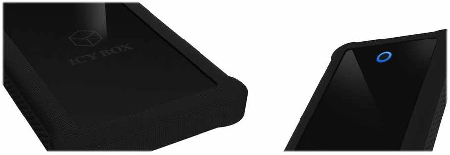 ICYBOX IB-233U3-B Icy Box Išorinis korpusas skirtas 2,5 SATA HDD/SSD, USB 3.0, Juodas