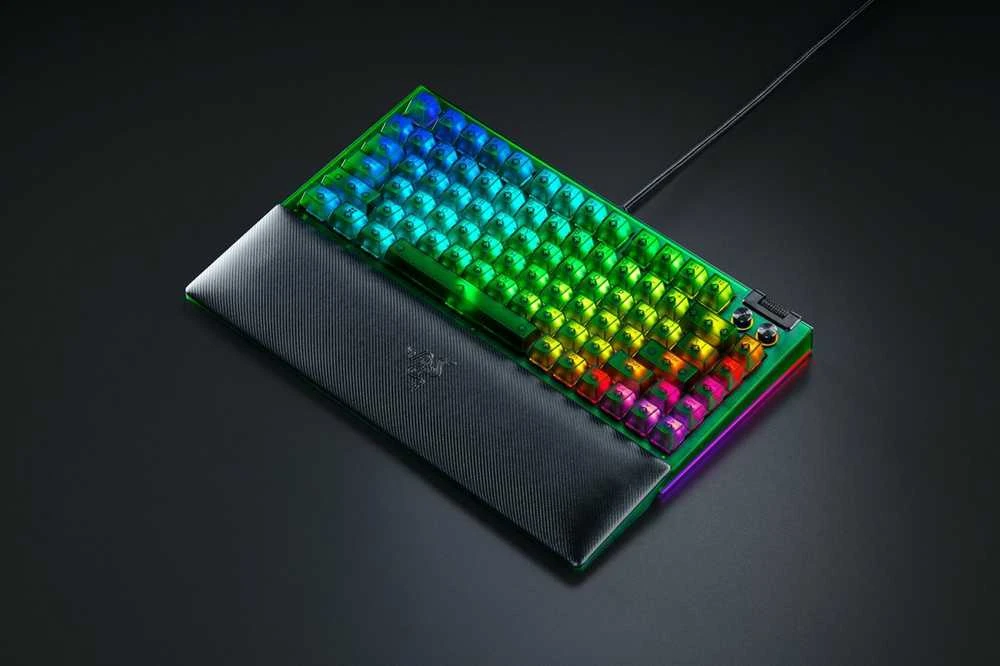 Klaviatūra žaidimams Razer BlackWidow V4 Razer Oranžinis (tactile) su laidu mechaninė su pašvietimu žalia