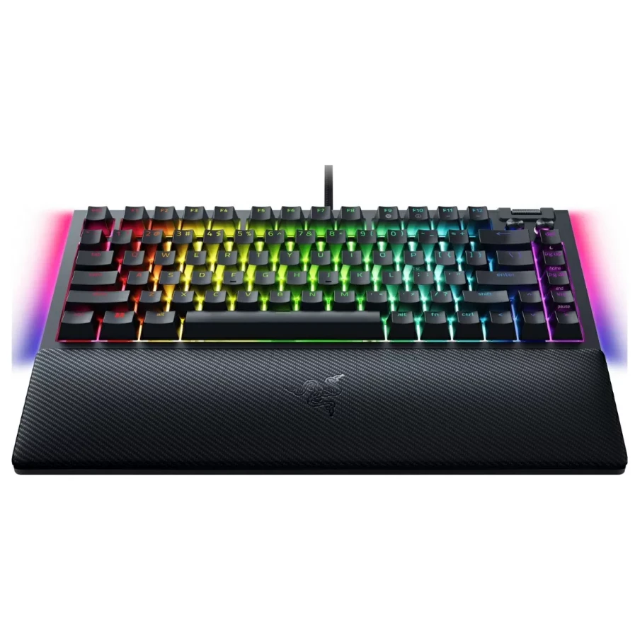 Razer | BlackWidow V4 75% | Mechaninė klaviatūra žaidimams | su laidu | US | Juodas