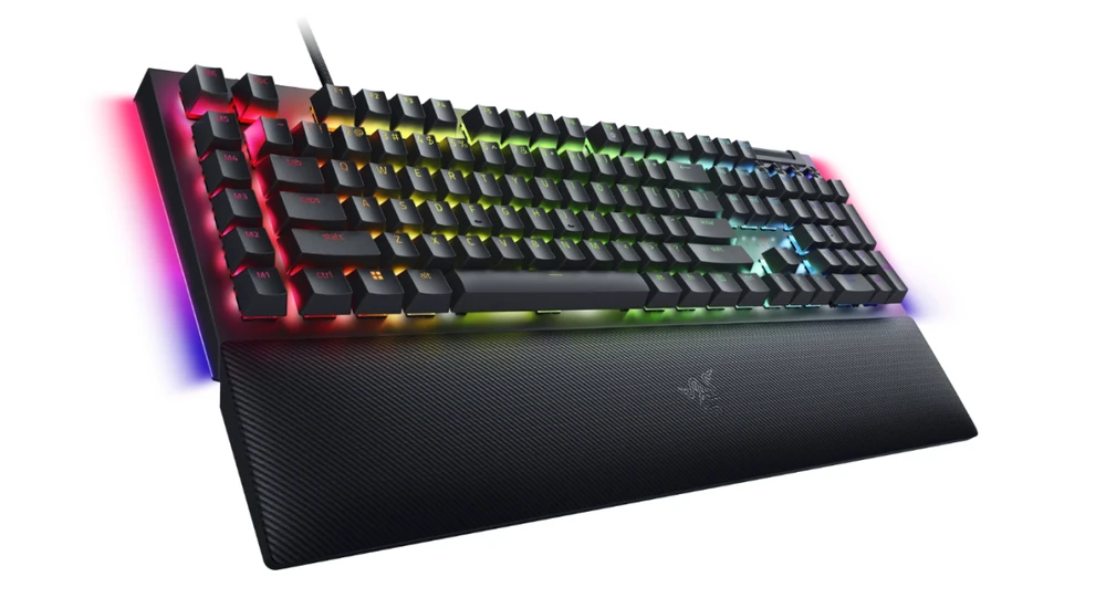 Razer | BlackWidow V4 | Klaviatūra žaidimams | su laidu | Cyrillic | Geltona Switches | Juodas