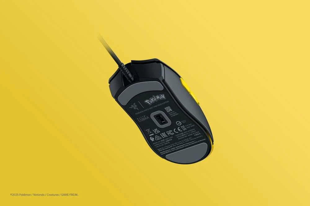 Razer Cobra - Pokemon Edition su laidu žaidimų optinė pelė | 8500 DPI