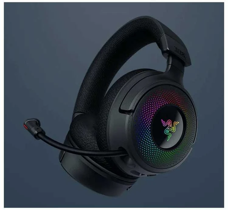 Razer Ausinės Žaidimams | Kraken V4 | Belaidės/su laidu | Over-Ear | Mikrofonas | Juodas