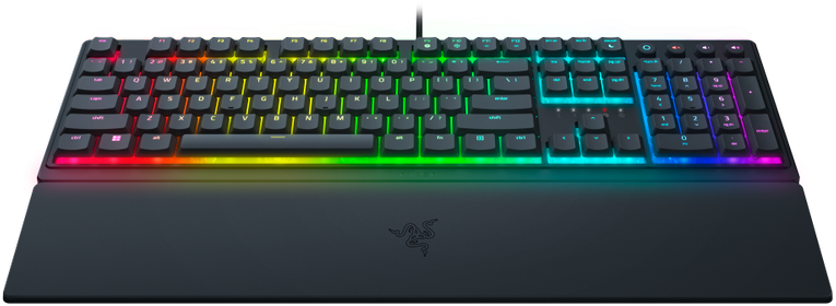 Razer | Ornata V3 | Klaviatūra žaidimams | su laidu | RGB LED pašvietimas | Cyrillic | Razer Mecha-Membrane | Juodas