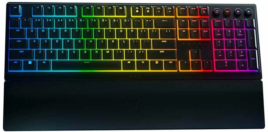 Razer | Klaviatūra žaidimams | Ornata V3 | Klaviatūra žaidimams | su laidu | RGB LED pašvietimas | NORD | Razer Mecha-Membrane | Juodas