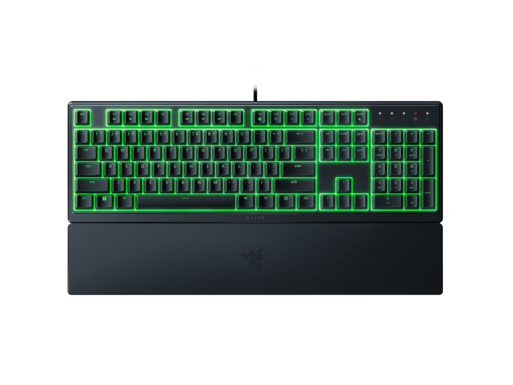 Razer | Ornata V3 X | Klaviatūra žaidimams | su laidu | RGB LED pašvietimas | Cyrillic | Silent Membrane | Juodas