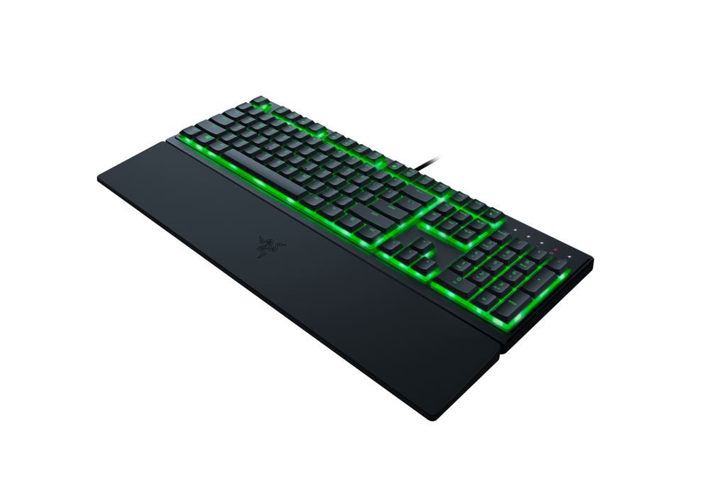 Razer | Ornata V3 X | Klaviatūra žaidimams | su laidu | RGB LED pašvietimas | Cyrillic | Silent Membrane | Juodas