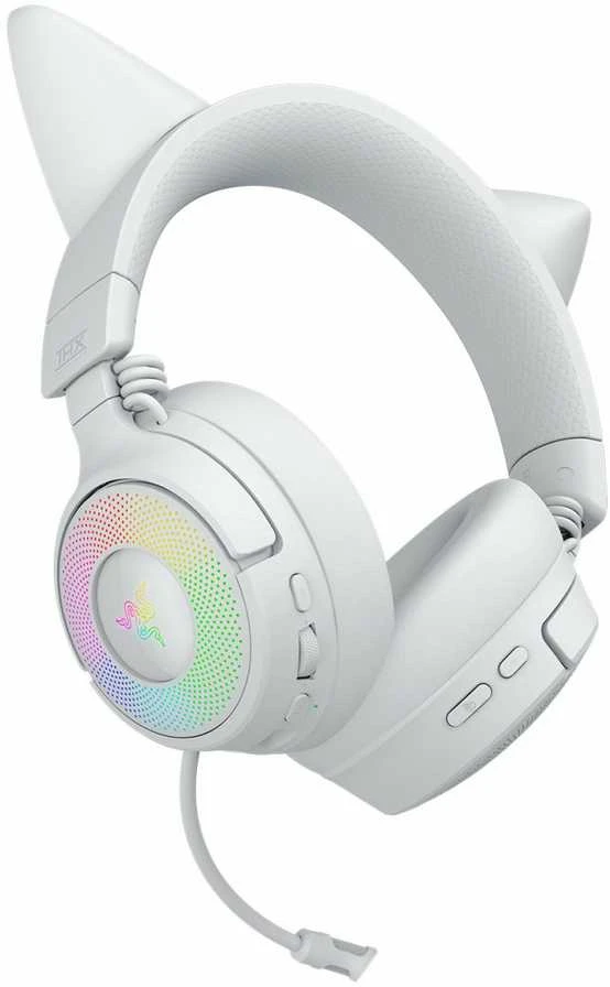 Razer | Ausinės | Kraken Kitty V3 Pro | Bluetooth | Over-Ear | Baltas