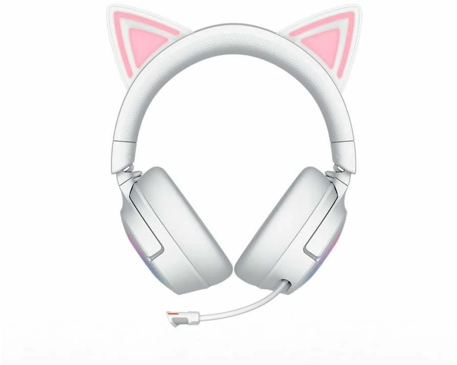 Razer | Ausinės | Kraken Kitty V3 Pro | Bluetooth | Over-Ear | Baltas