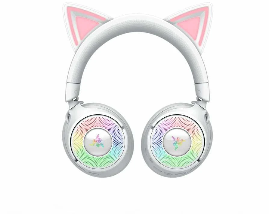 Razer | Ausinės | Kraken Kitty V3 Pro | Bluetooth | Over-Ear | Baltas