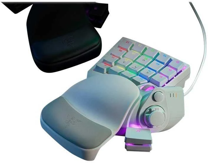 Žaidimų klaviatūra Razer Tartarus Pro, Balta